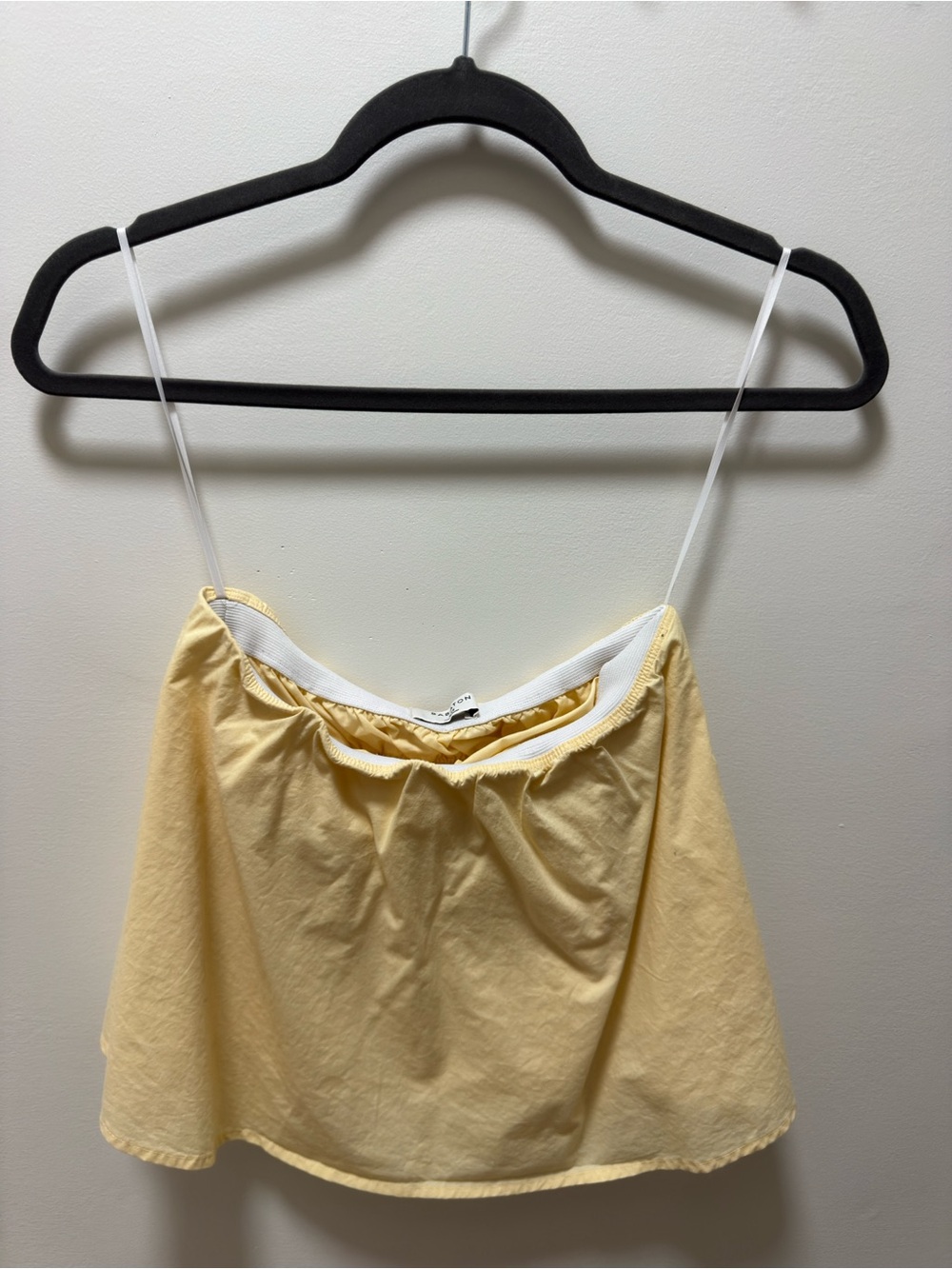 Women’s Yellow Tube Top